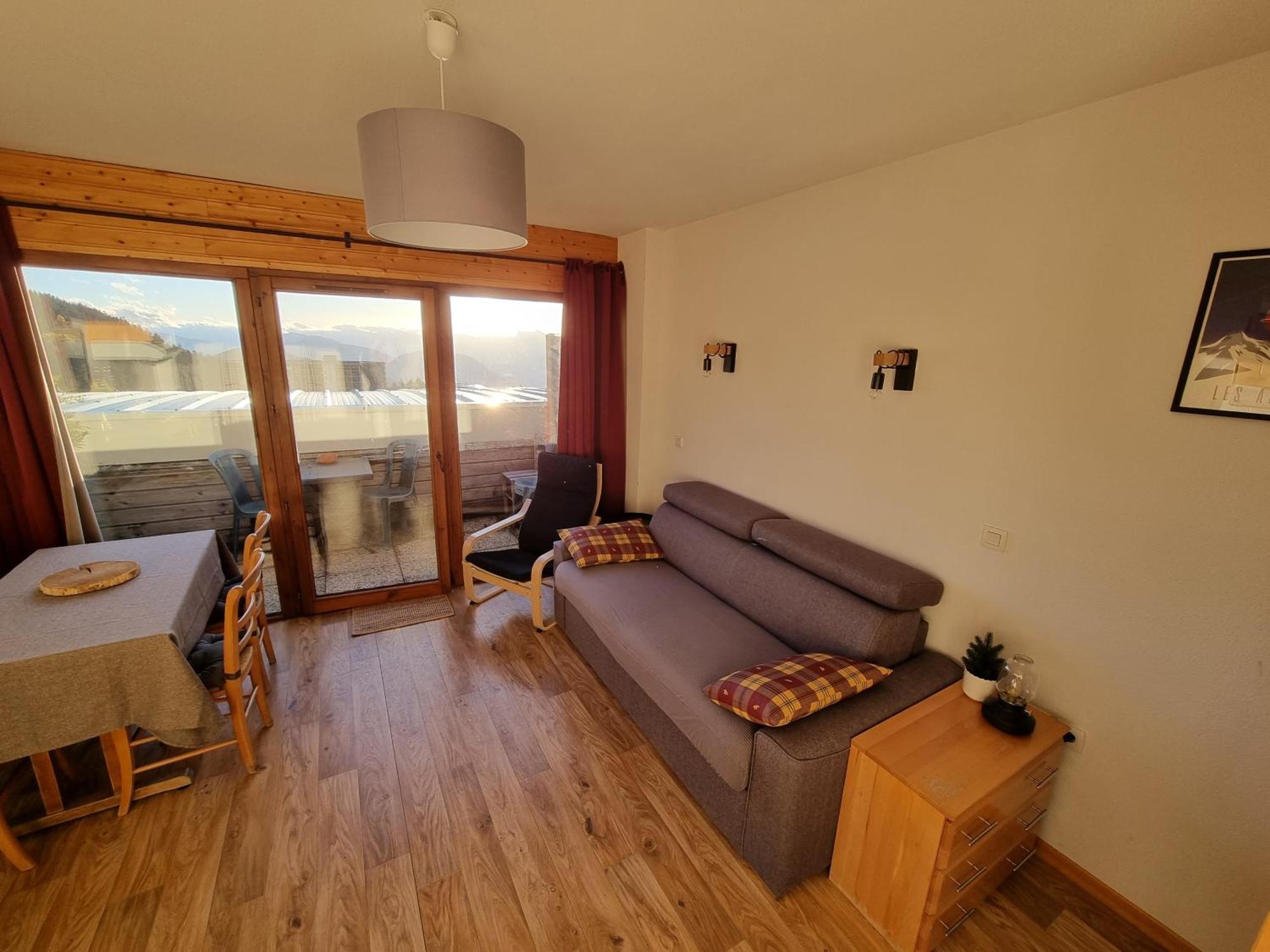 Appartement 4 Personnes 32M2 Au Pied Des Pistes- Wifi- Balcon Sud- Chamrousse 1650 Екстер'єр фото